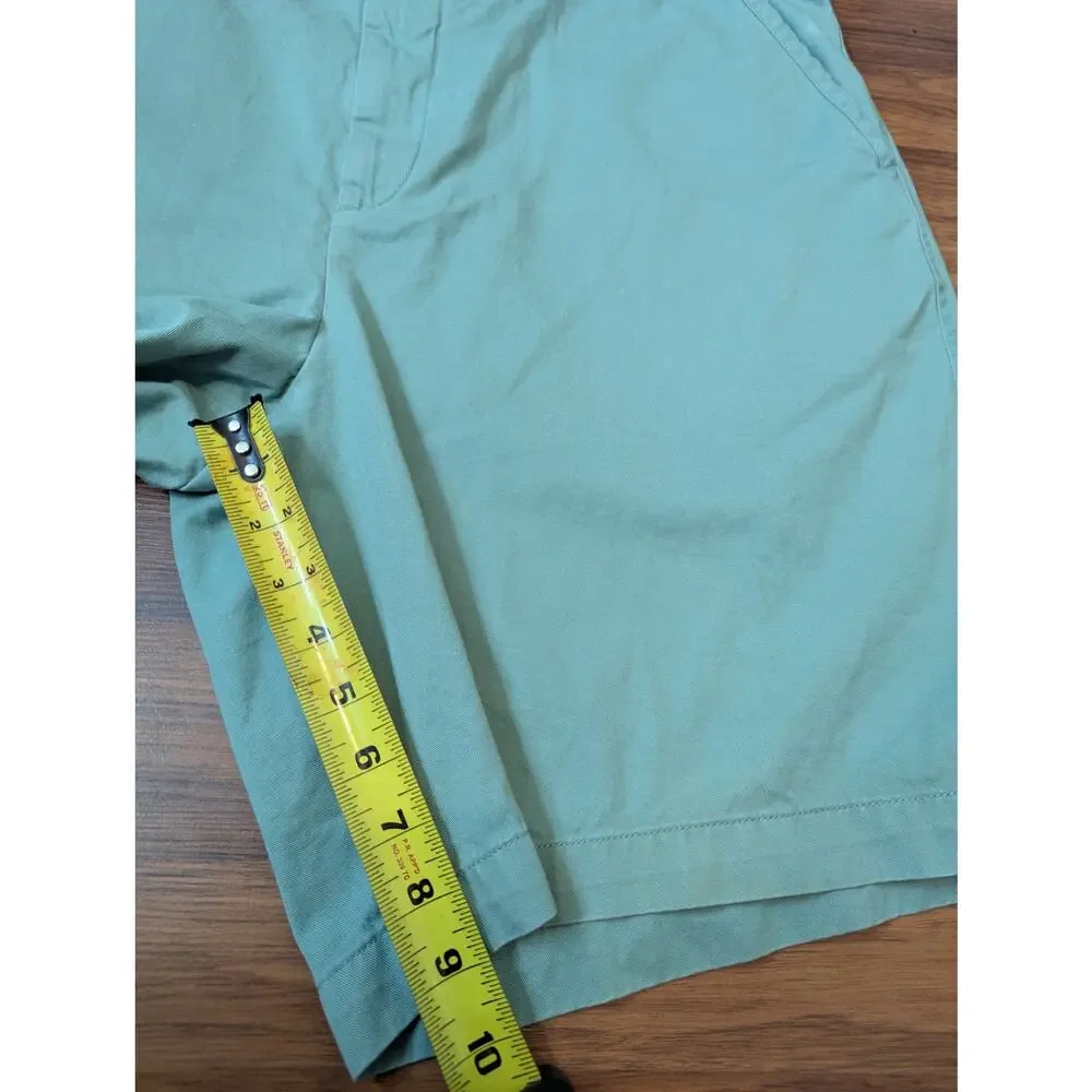 Polo Ralph Lauren Chino Shorts Size 40 Green Relaxed Fit Casual Preppy Coastal